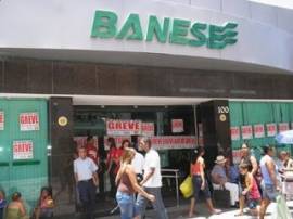 Greve dos bancrios continua s no Banese e no BNB