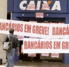 Bancrios esto em greve por tempo indeterminado 