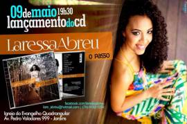 Laressa Abreu lana CD 'O Passo' 