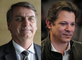 Bolsonaro tem 56% dos votos vlidos e Haddad, 44%