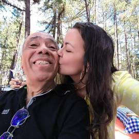 Ana Alves lembra do aniversrio do pai Joo Alves e fala sobre a luta dele contra o Alzheimer