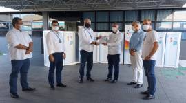 Energisa realiza a doao de 120 geladeiras para conservao de vacinas em municpios sergipanos