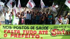 Servidores de Aracaju realizam paralisao e marcam assembleia com indicativo de greve