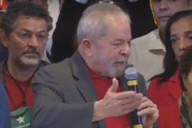Mesmo preso, pr-candidatura de Lula  lanada em Minas Gerais