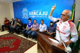 Edvaldo anuncia liberao dos recursos do Plano de Mobilidade Urbana para Aracaju