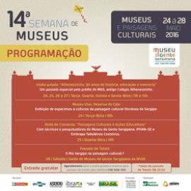 Museu da Gente Sergipana promove evento comemorativo de 24 a 28 de maio