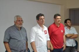 Márcio declara apoio à reeleição de Rogério na presidência do PT 