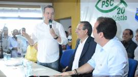 Amorim anuncia apoio a Valadares Filho; PDT no comparece ao anncio