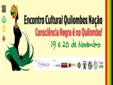 Encontro Cultural Sergipe Quilombos Nao dias 19 e 20